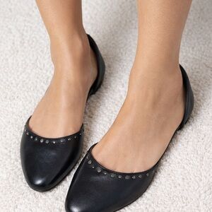 Maurices SuperCush Greta Studded D'Orsay Flat 7M